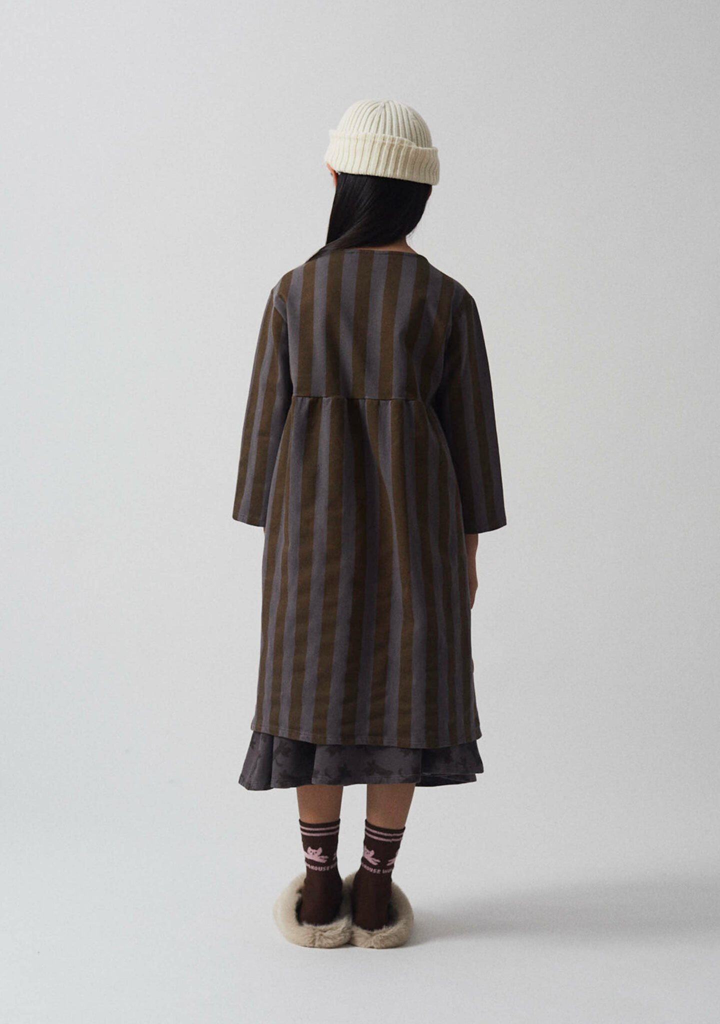 Stripes long dress