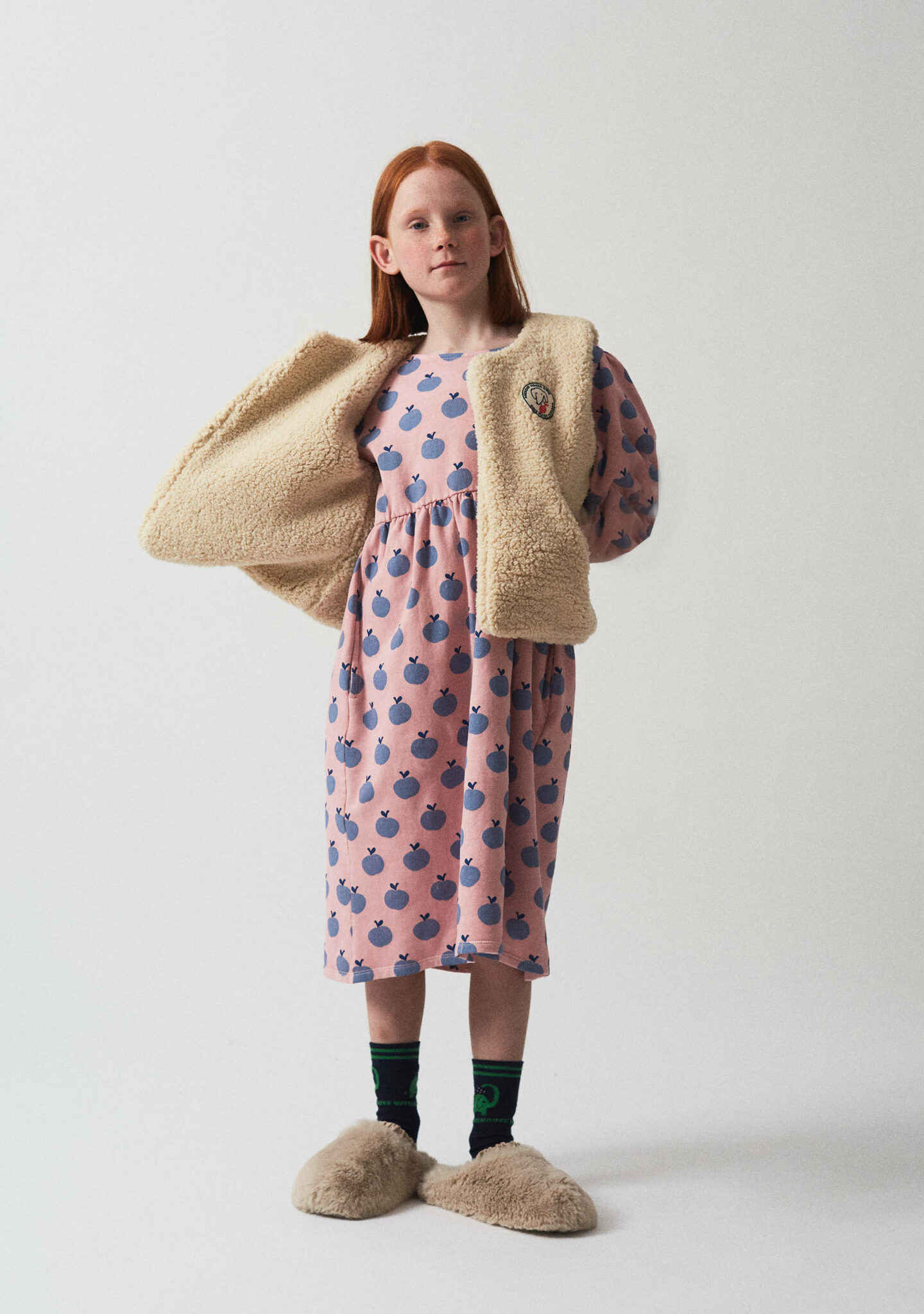 Apples dress with pockets