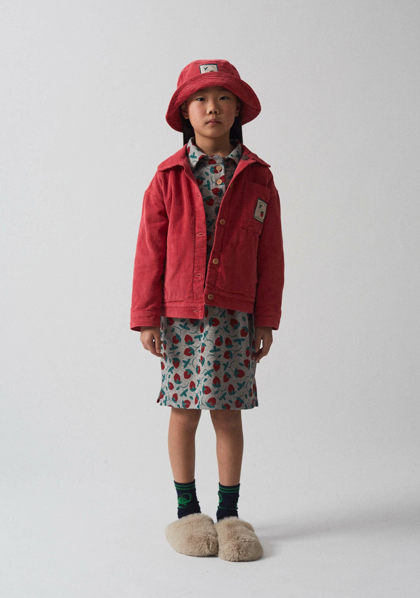Polo dress strawberries
