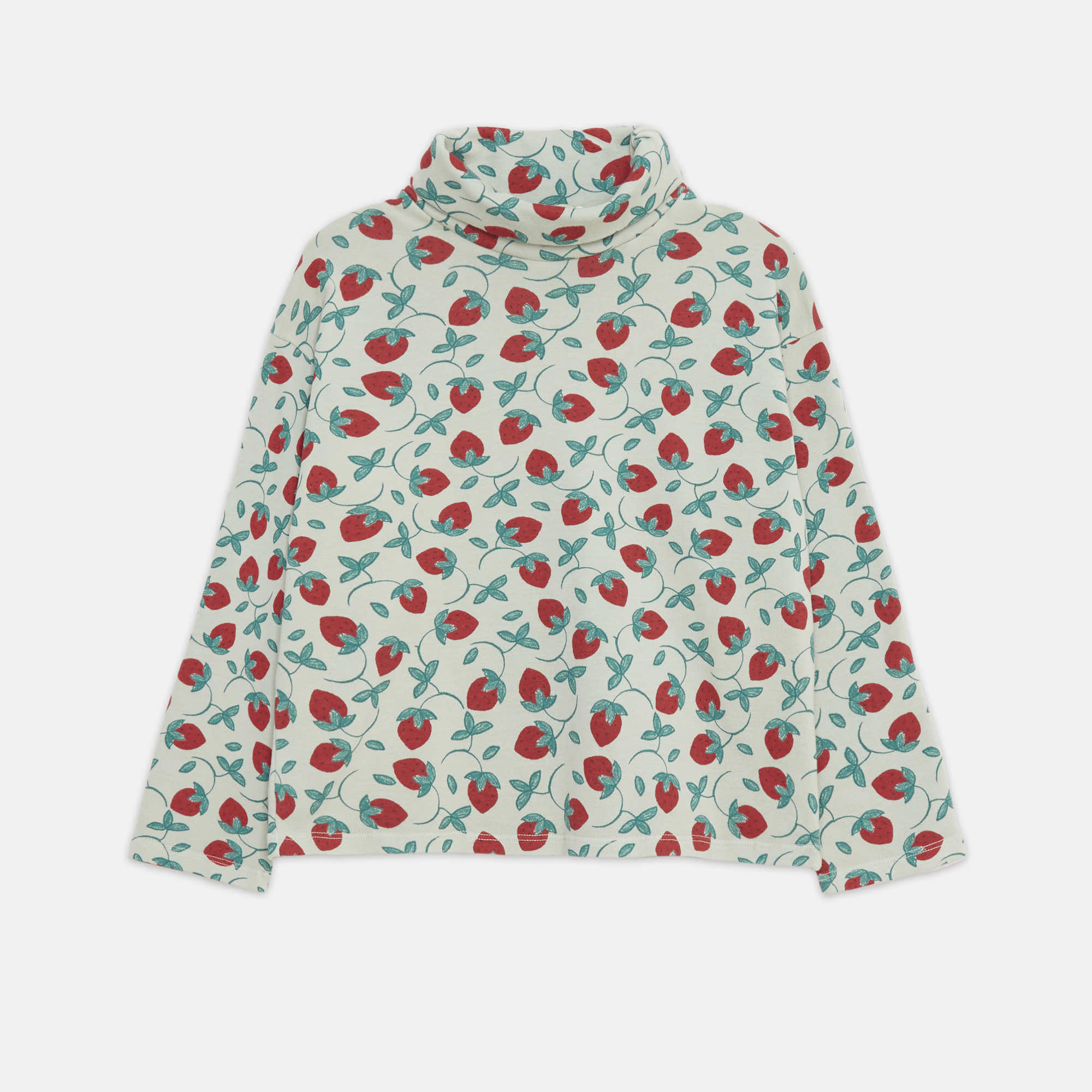 Strawberry turtle neck