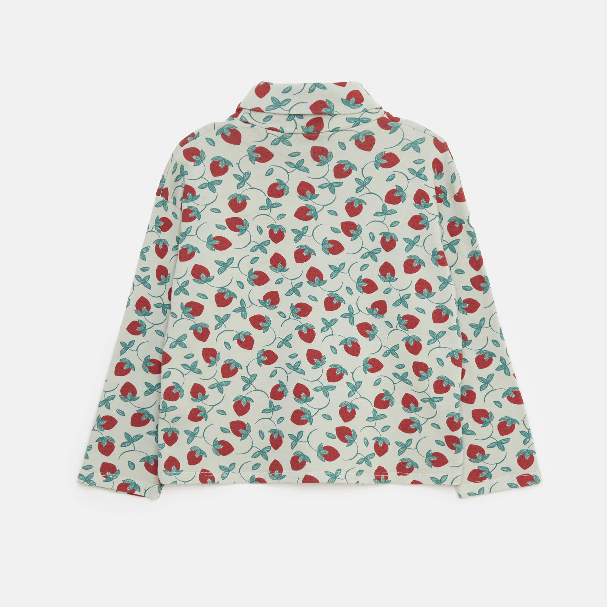 Strawberry turtle neck