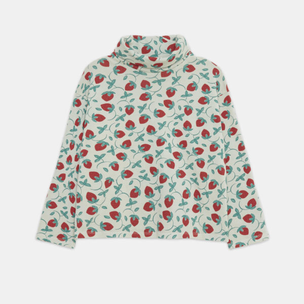 Strawberry turtle neck