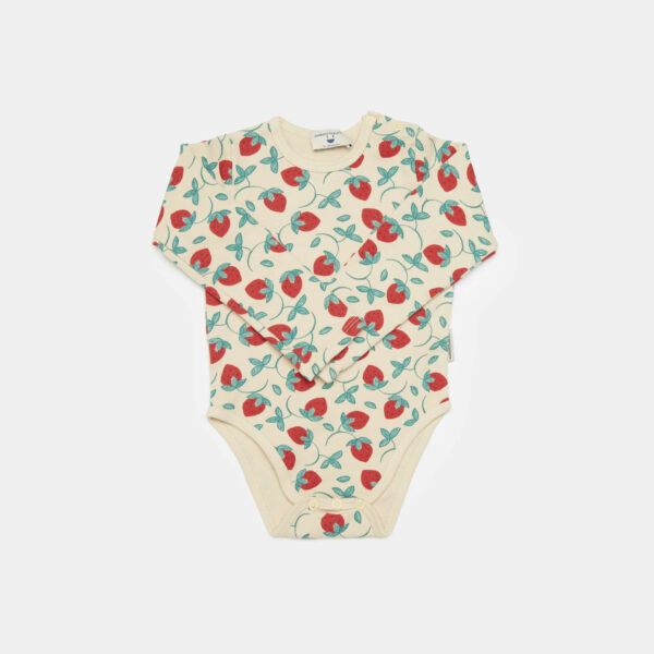 Strawberry all over baby body