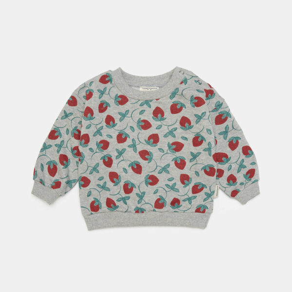 Strawberries all over baby sweatshirt