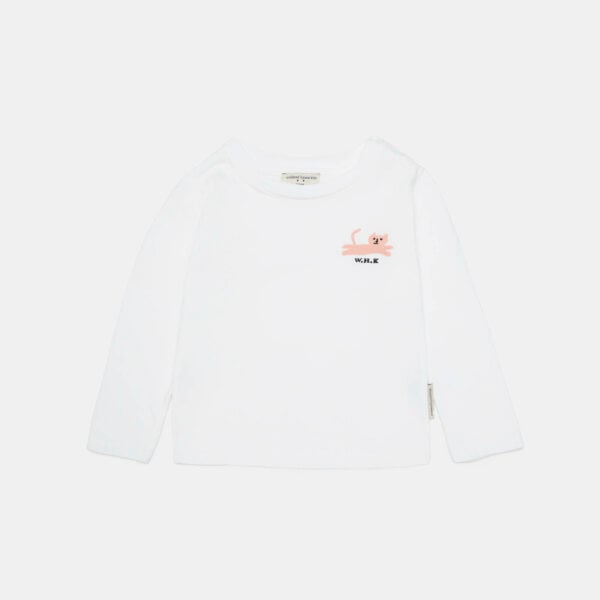 Cat l/s baby t-shirt