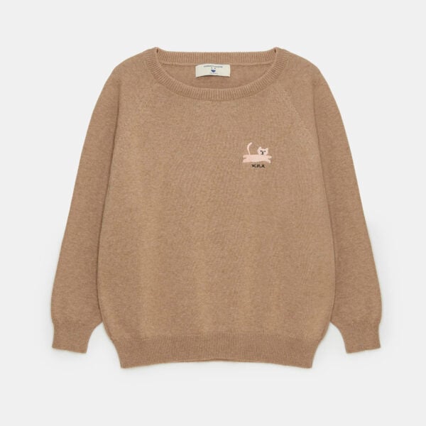 Cat knitted sweater