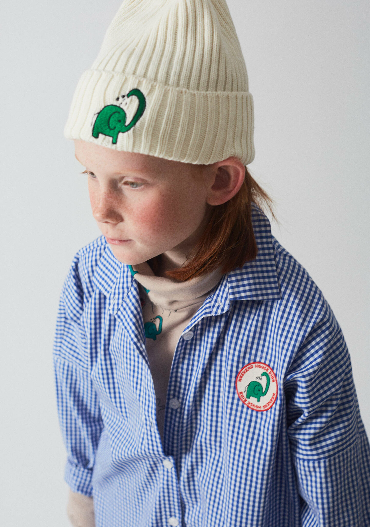 Elephant hat (white)