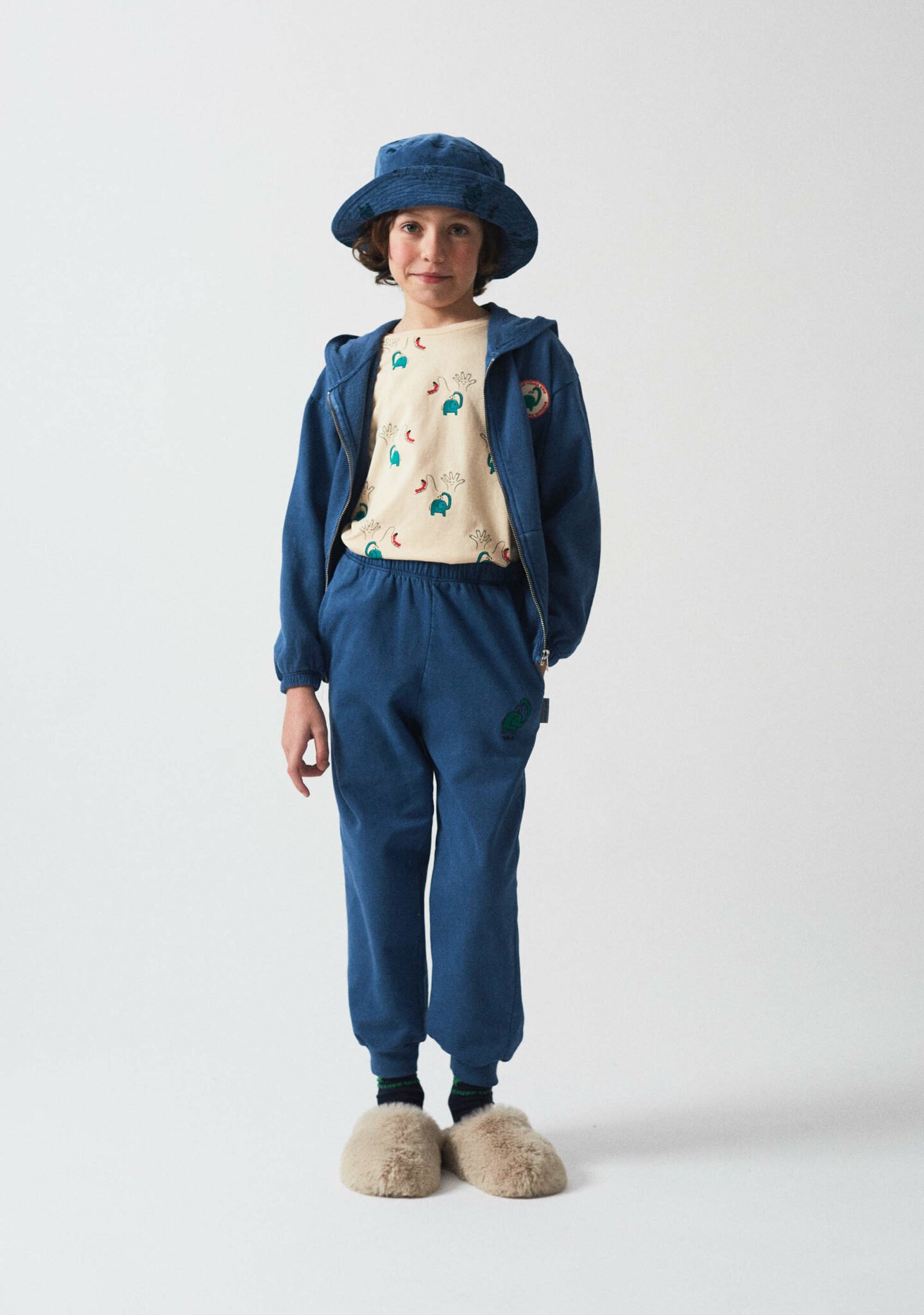 All over elephant l/s t-shirt