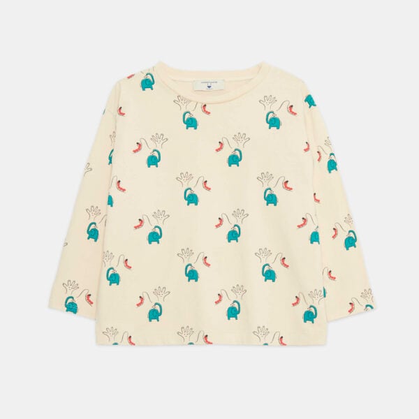 All over elephant l/s t-shirt
