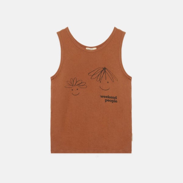 Happy faces tank t-shirt