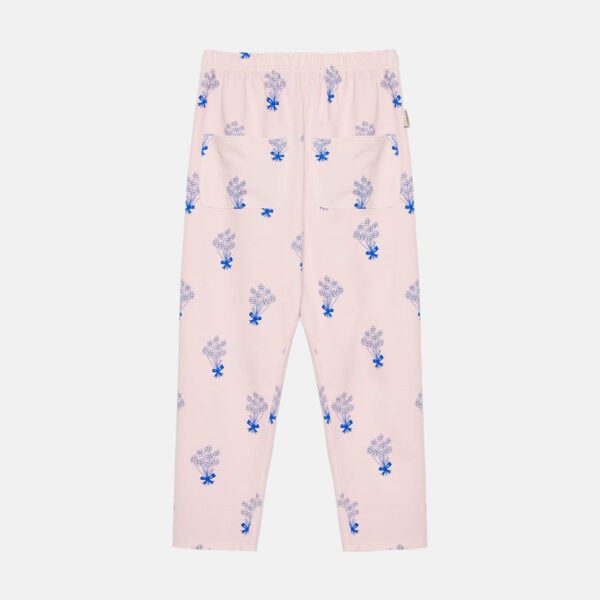 Bouquet all over sweatpants w/pockets