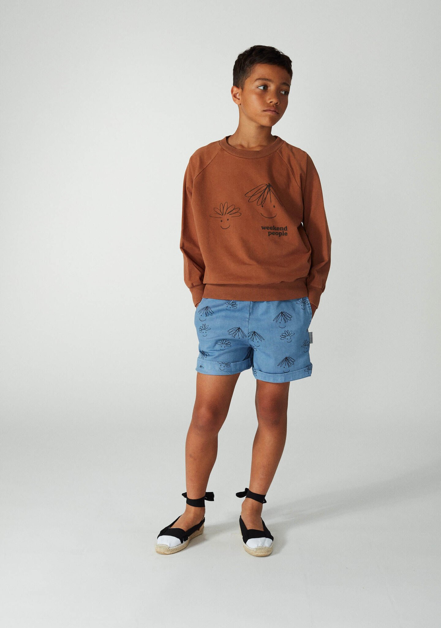 Happy faces sweatshirt