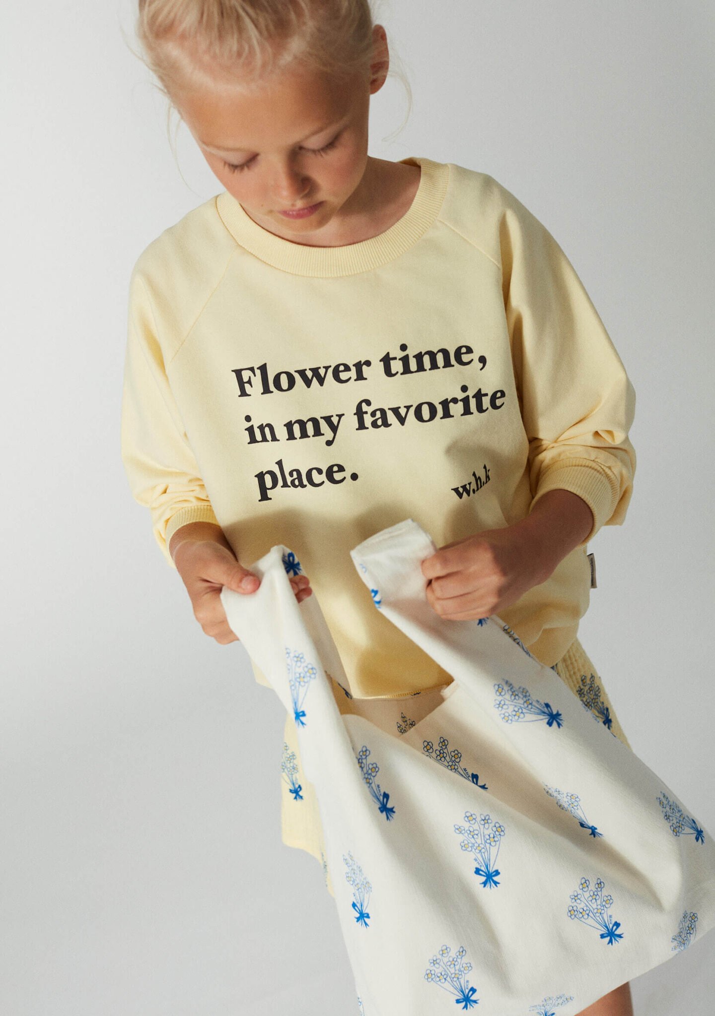Flower time sweatshirt