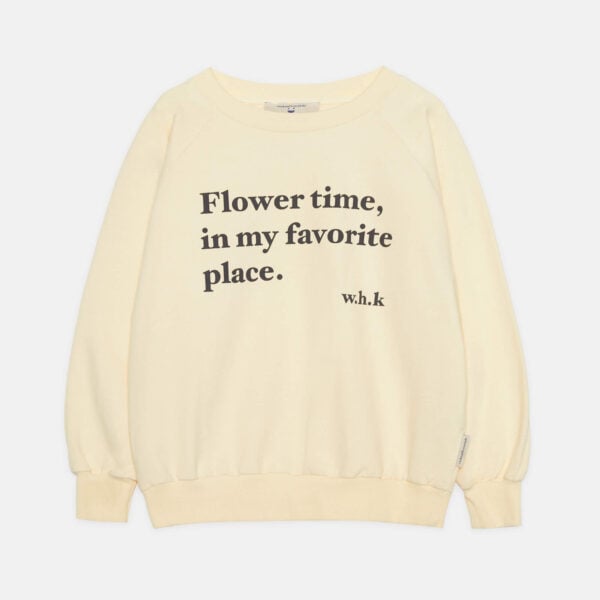 Flower time sweatshirt