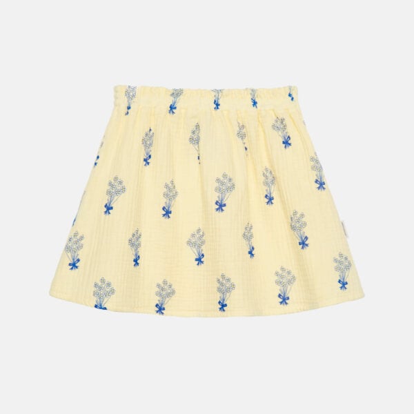 Bouquet all over short skirt
