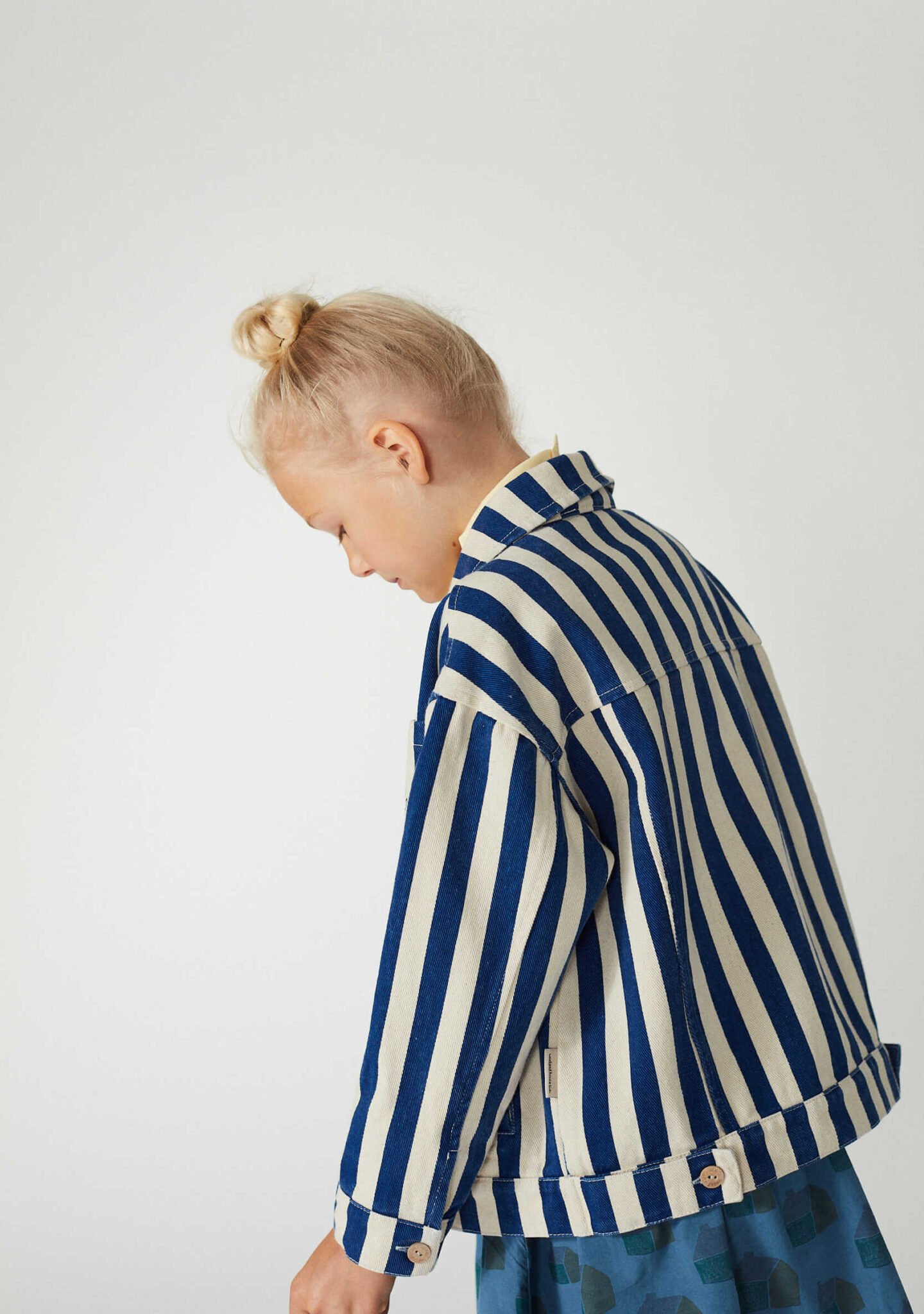 Blue stripes jacket