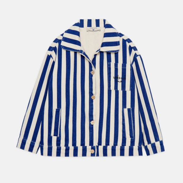 Blue stripes jacket