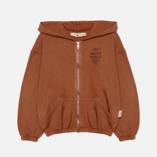 Horse zipper hoodie