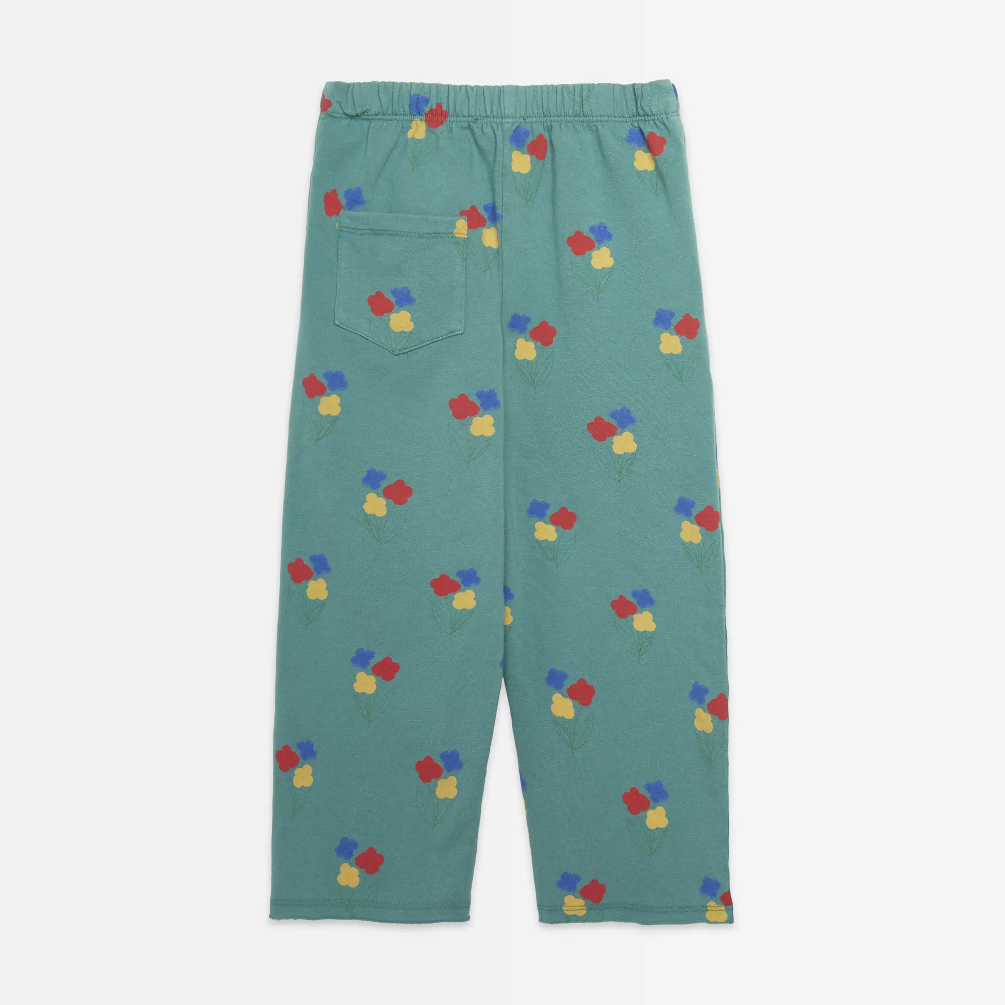 Flowers all over straight sweatpants