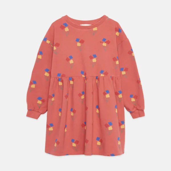 Flowers all over dress