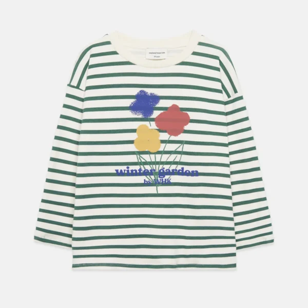 Winter garden Stripes L/S t-shirt