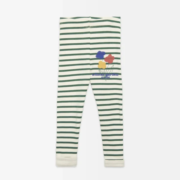 Winter garden Striped leggings