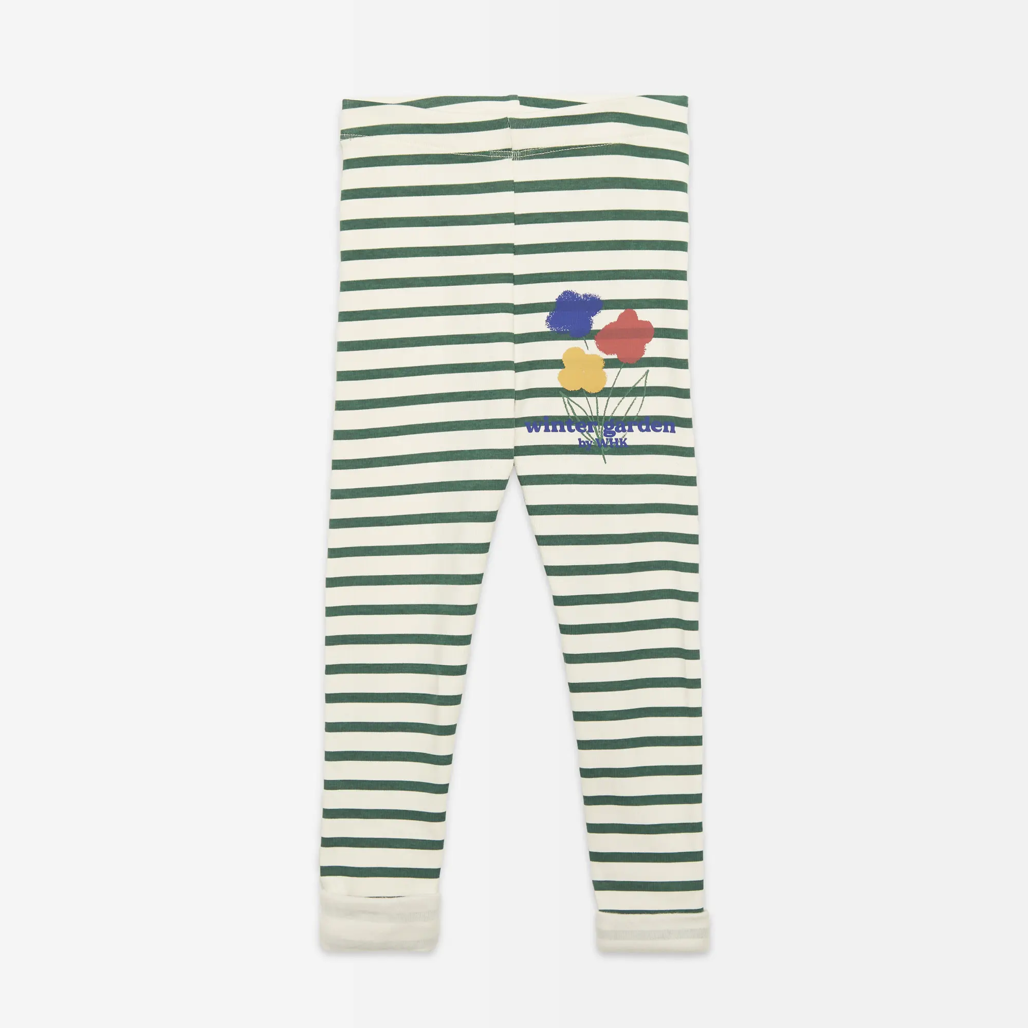 Winter garden Striped leggings