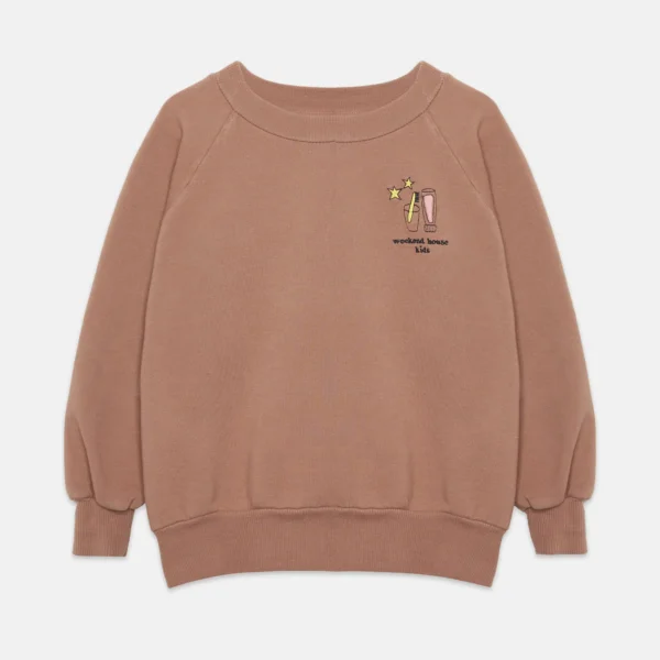 Embroidered toothbrush sweatshirt