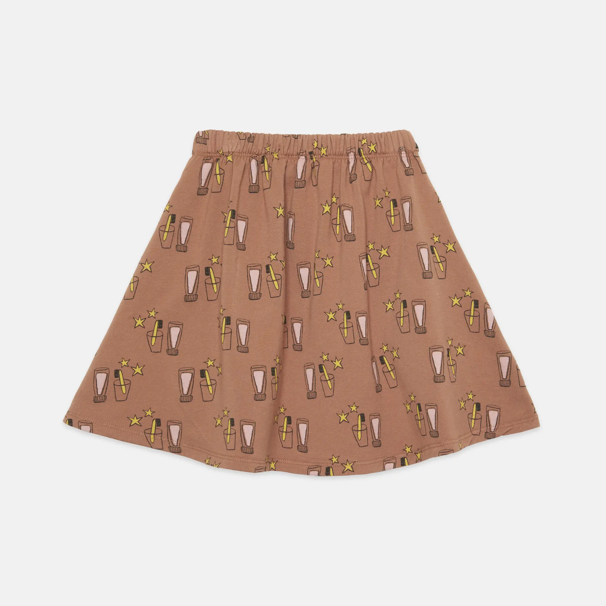 Magic toothbrush all over skirt