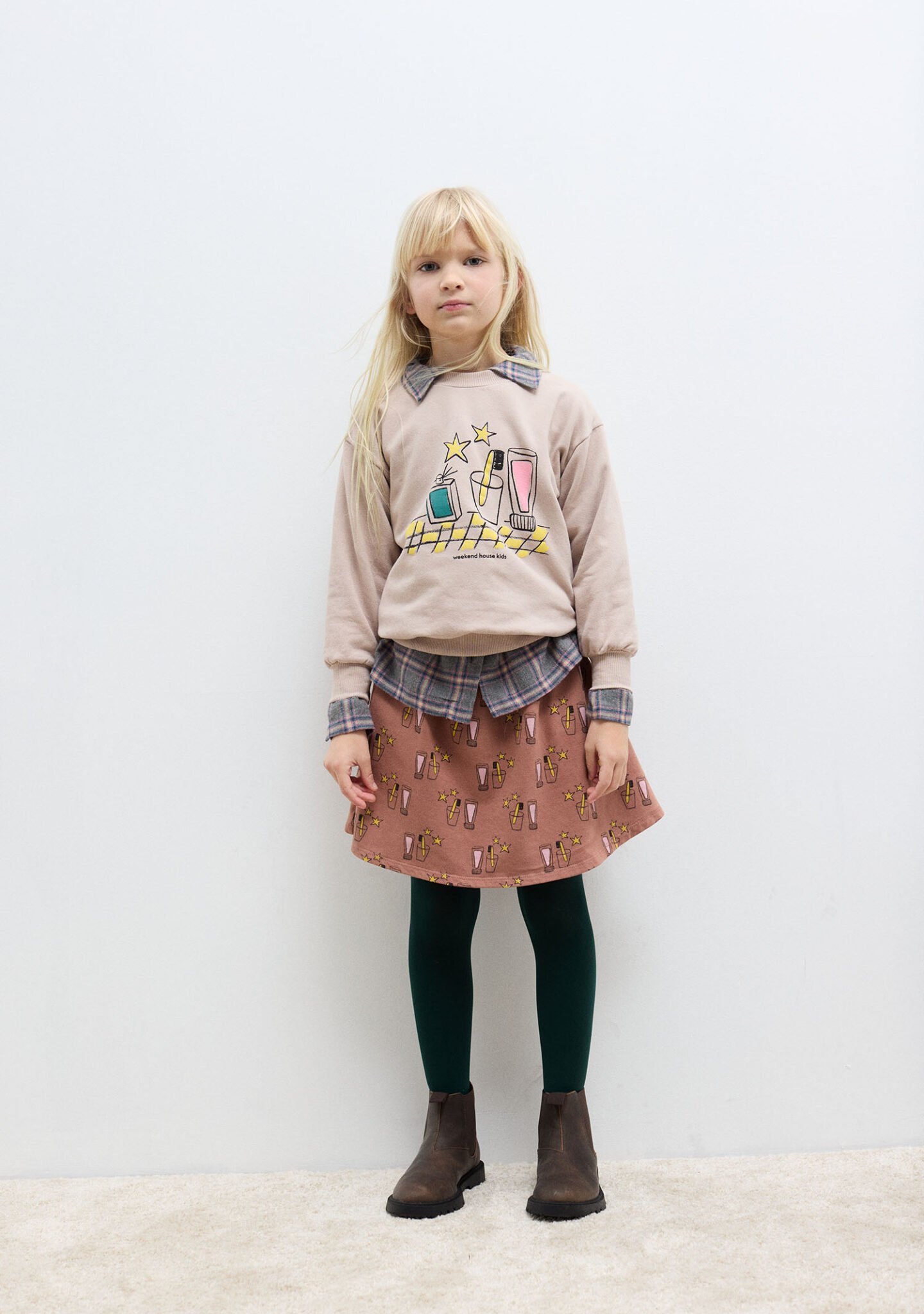 Magic toothbrush all over skirt