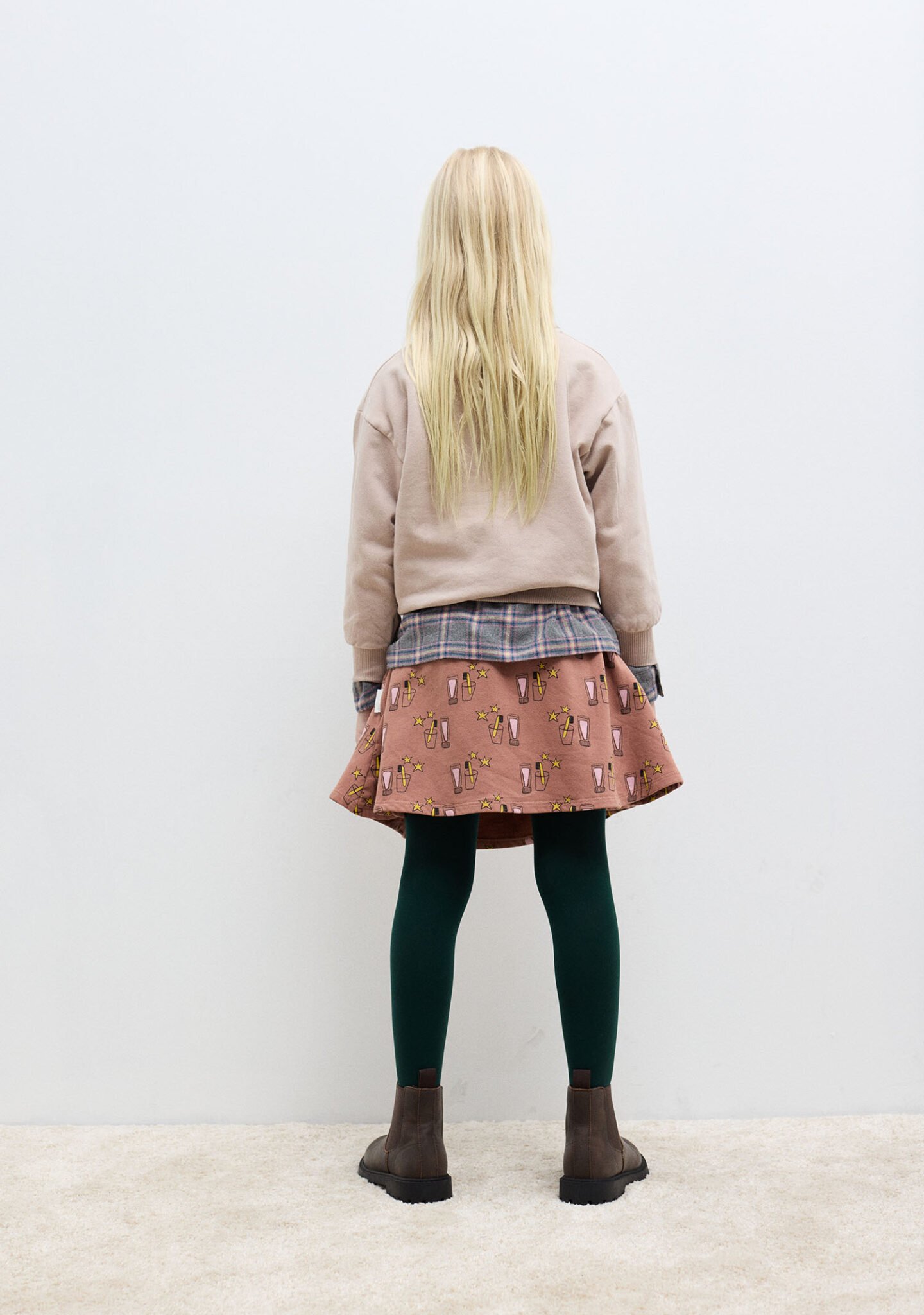 Magic toothbrush all over skirt
