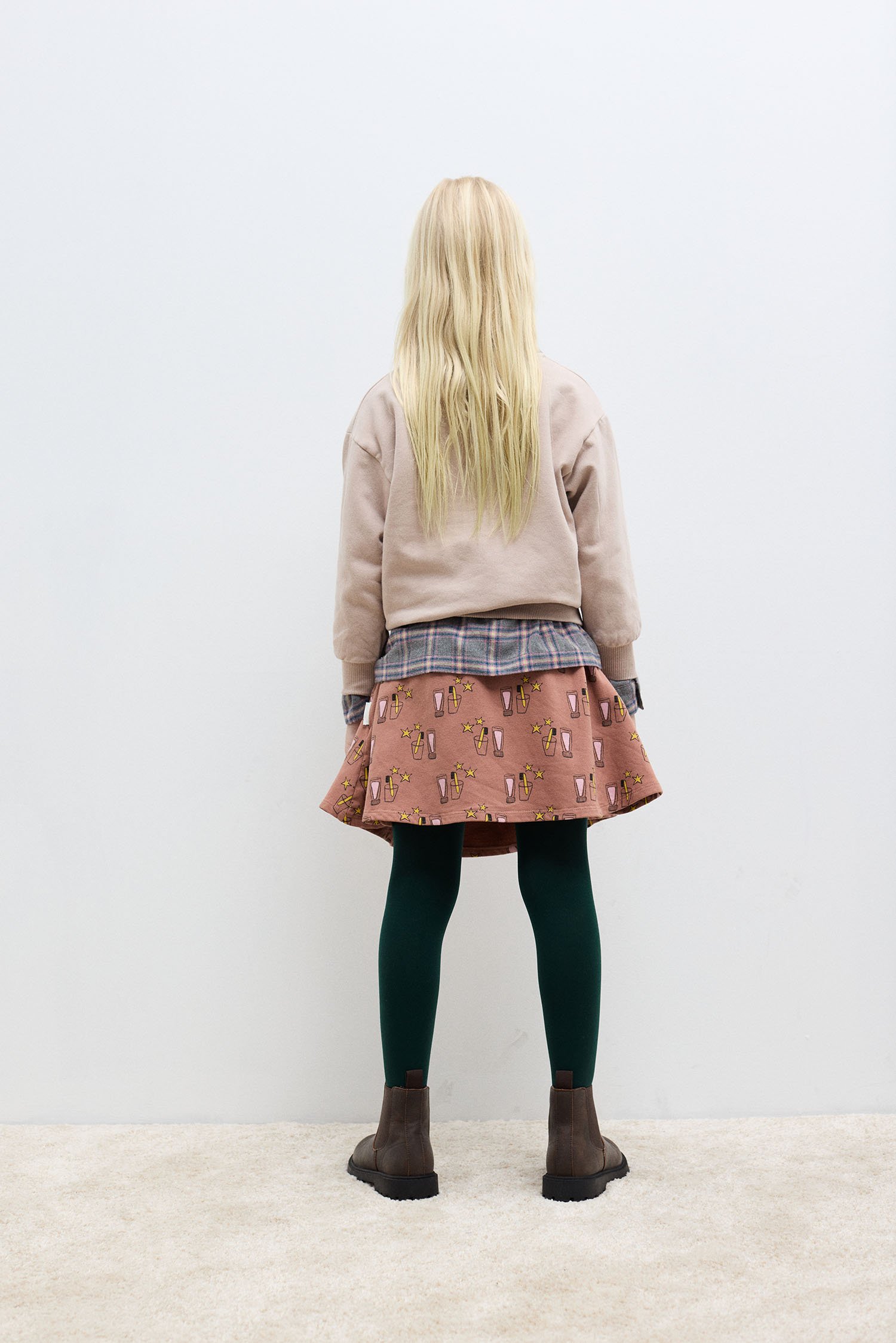 Magic toothbrush all over skirt