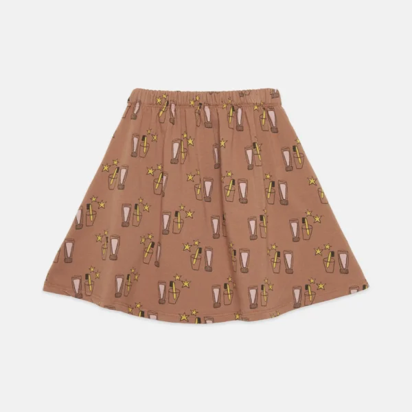 Magic toothbrush all over skirt