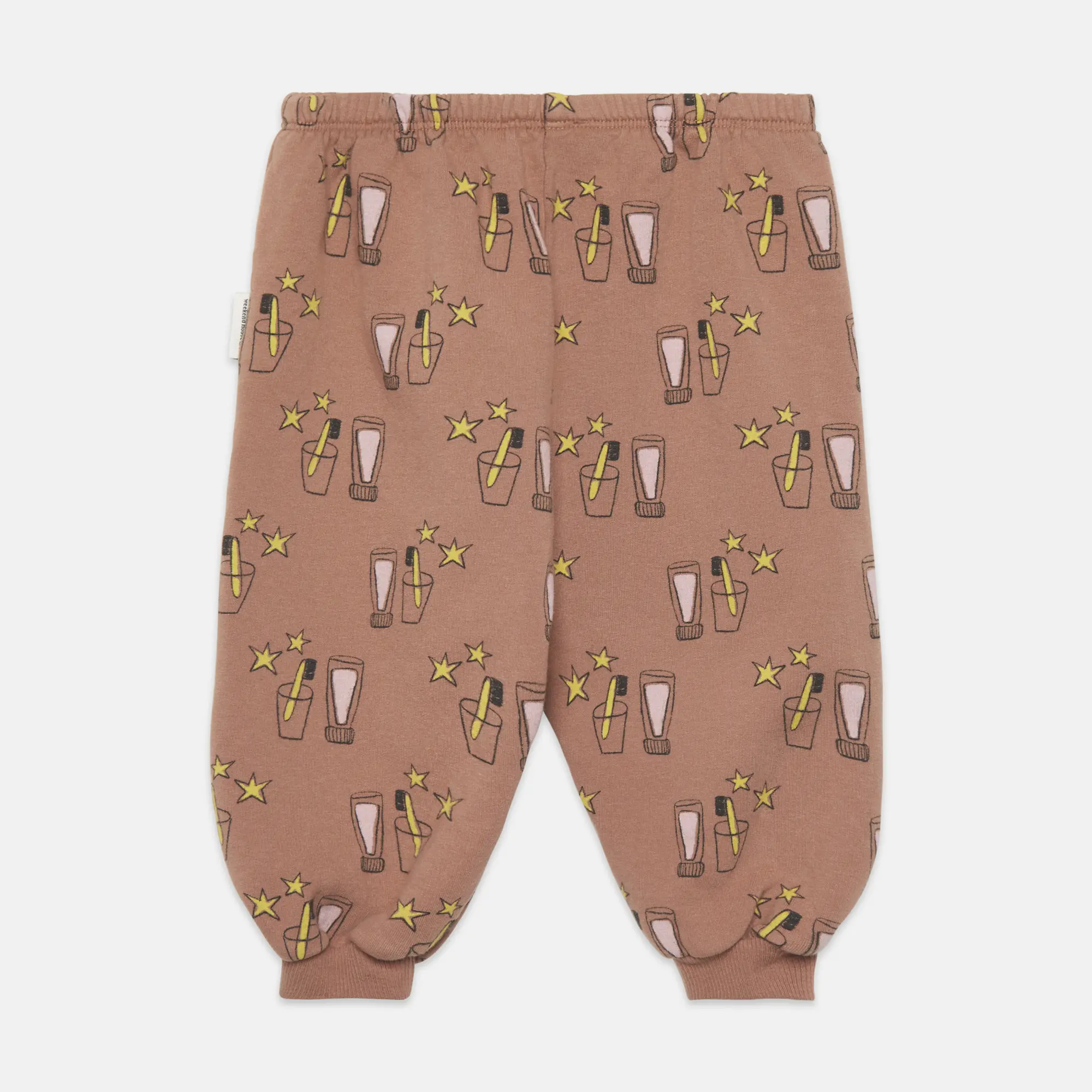 Magic toothbrush all over baby sweatpants