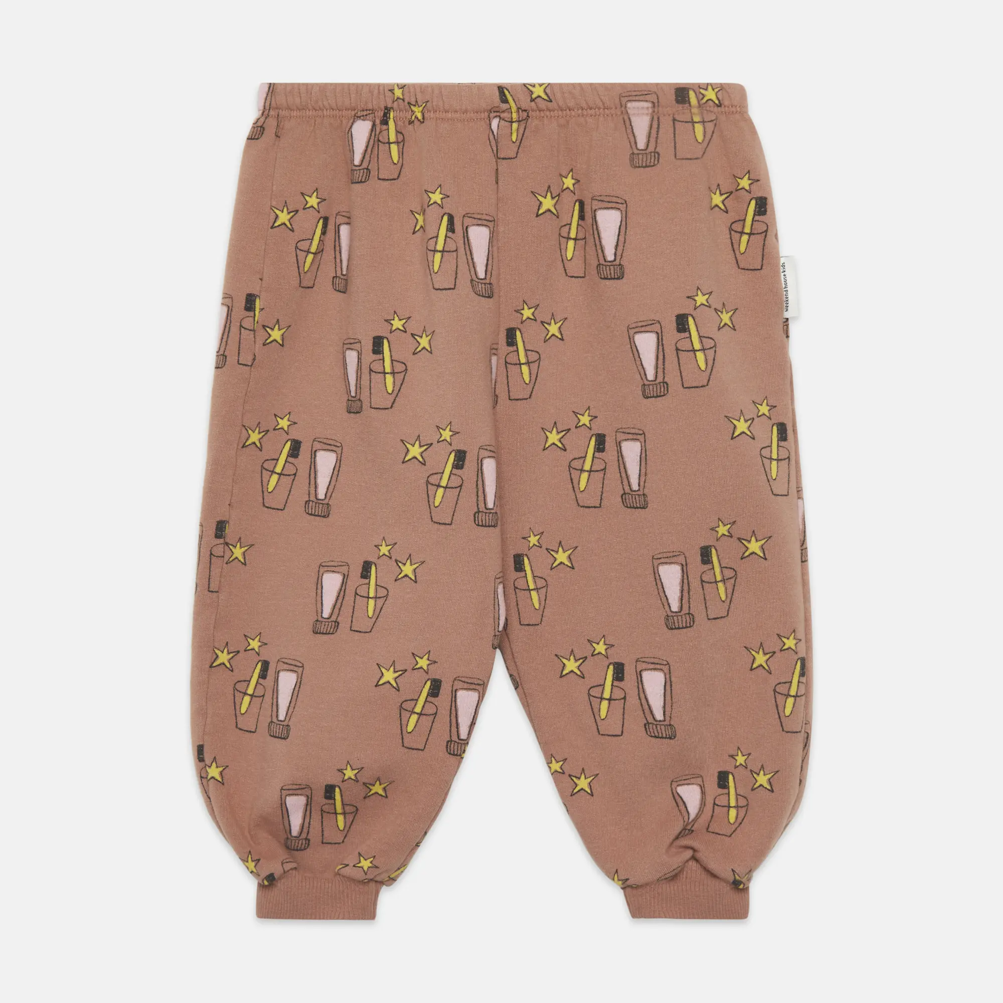 Magic toothbrush all over baby sweatpants