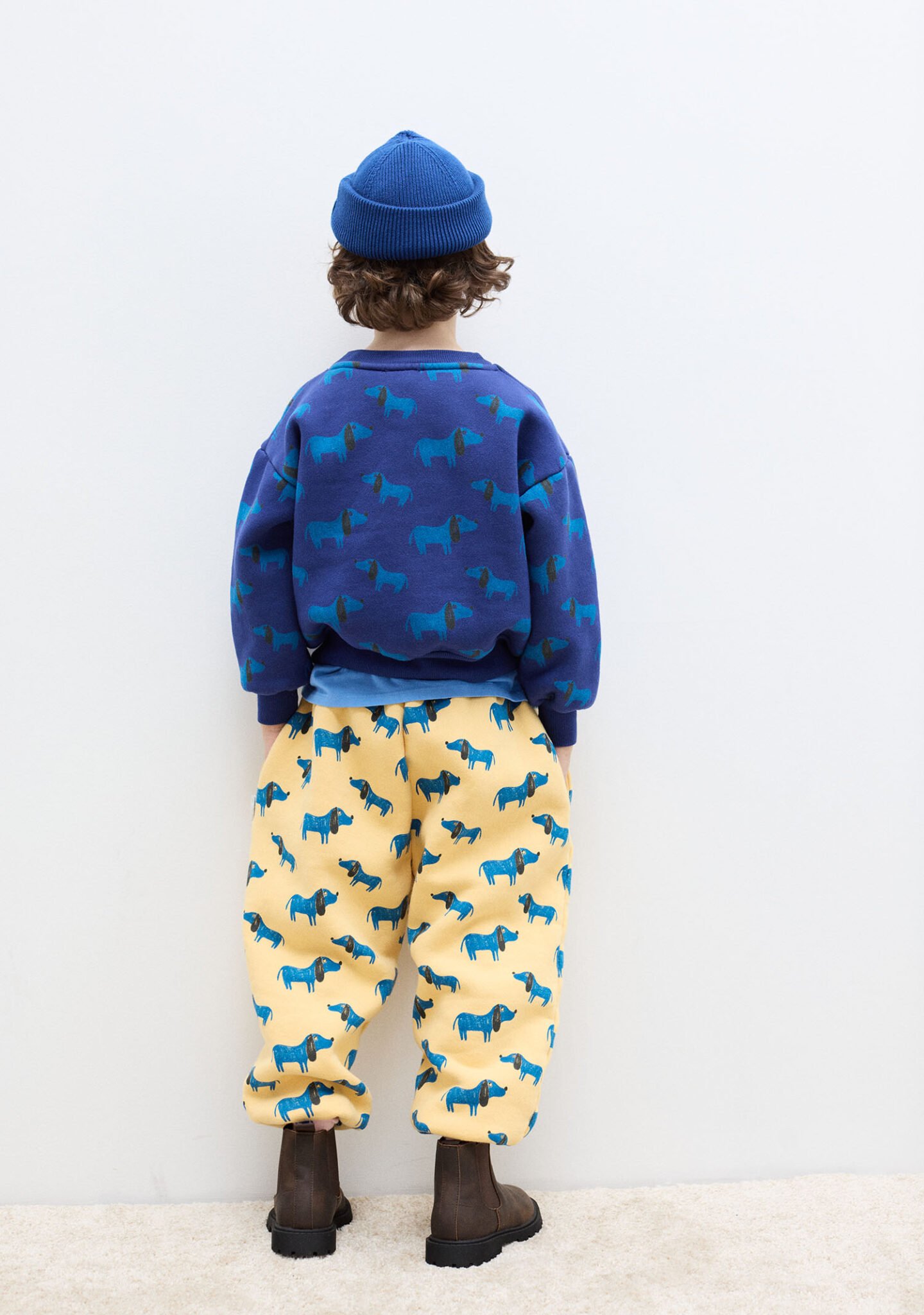 Blue Dog all over sweatpants