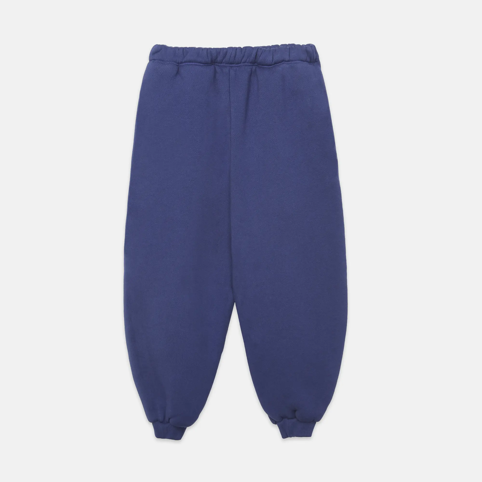 Embroidered blue dog sweatpants