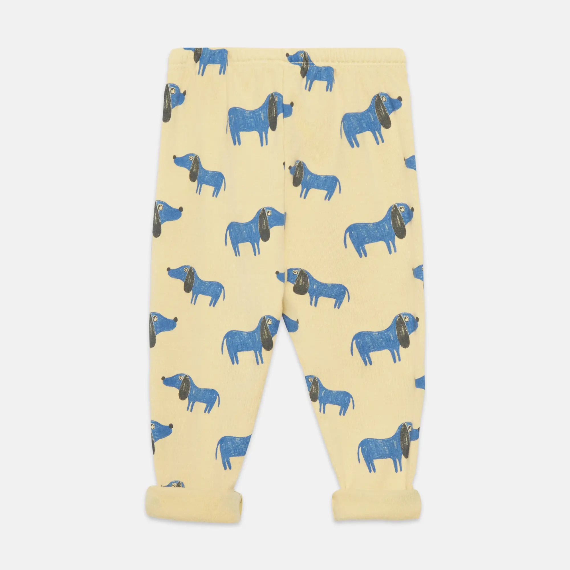Blue Dog all over baby leggings