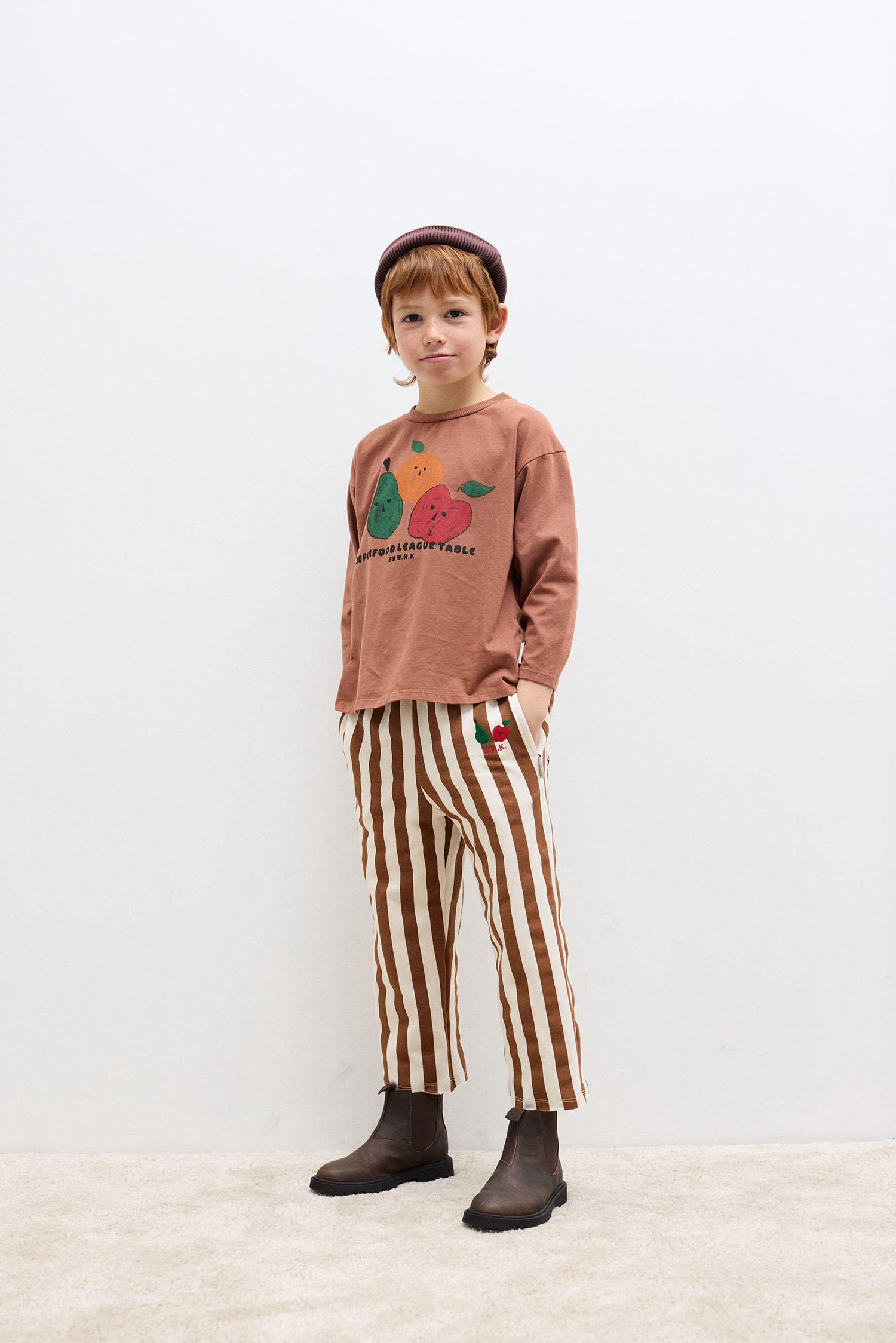Fruity stripes sweatpants