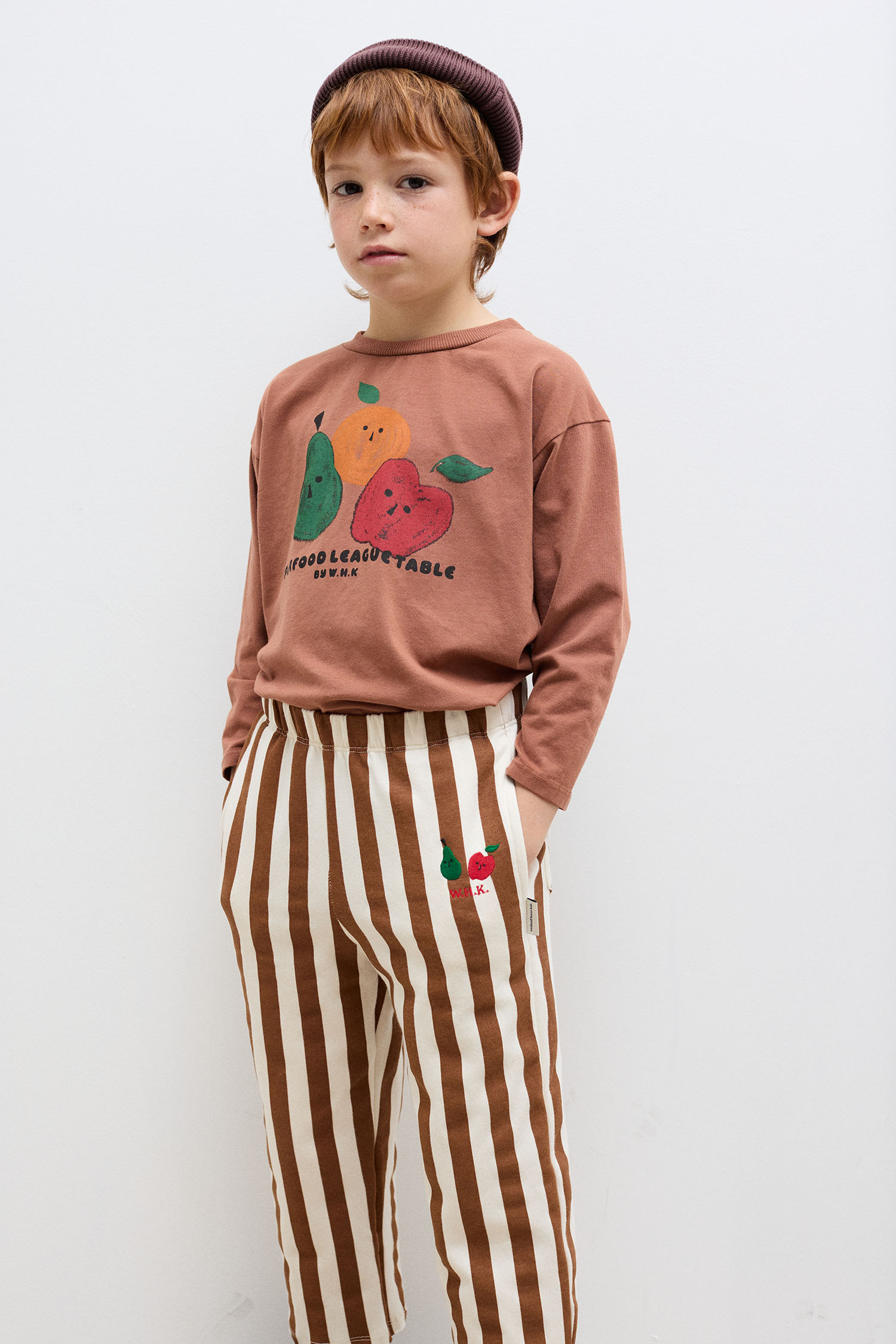 Fruity stripes sweatpants