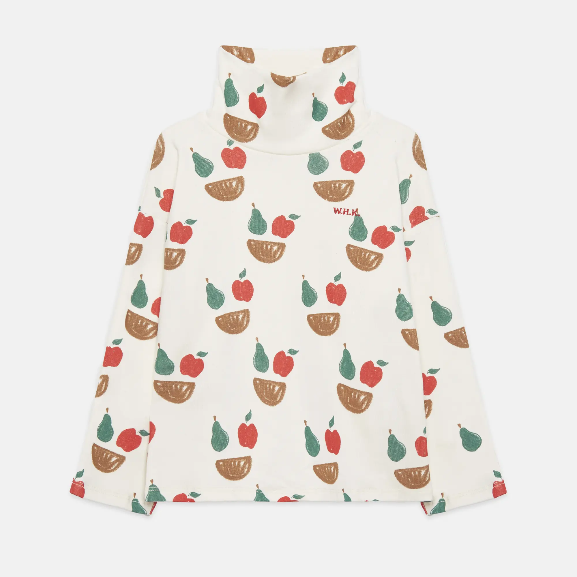 Fruity all over turtle neck
