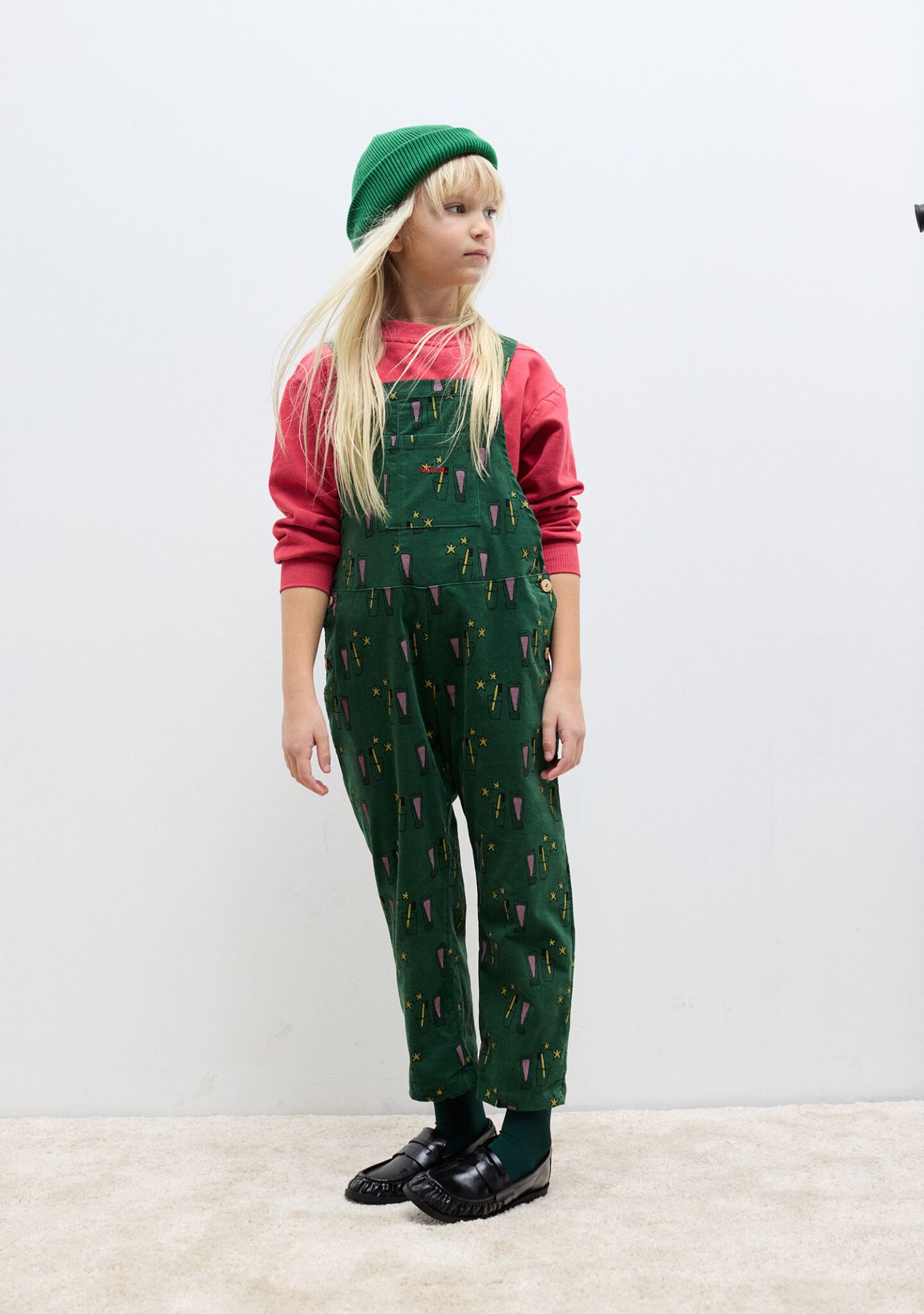 Magic toothbrush corduroy dungaree