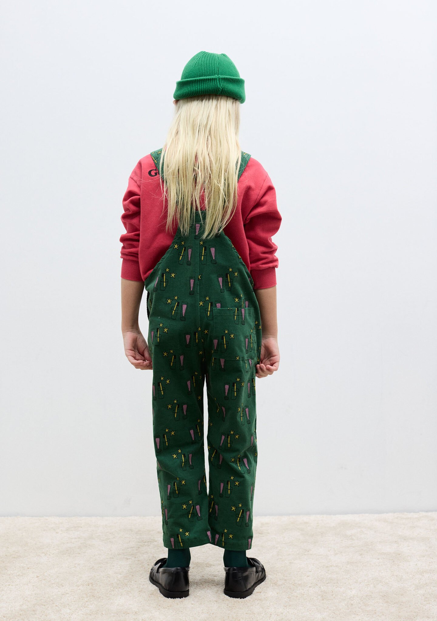 Magic toothbrush corduroy dungaree