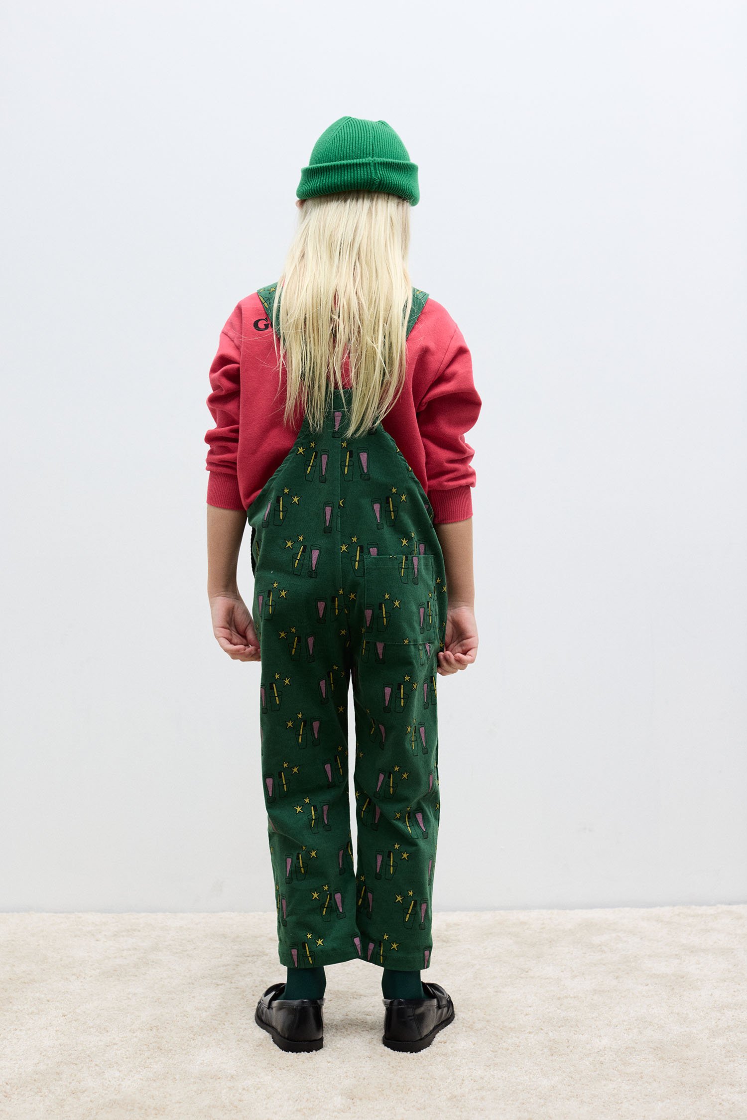 Magic toothbrush corduroy dungaree