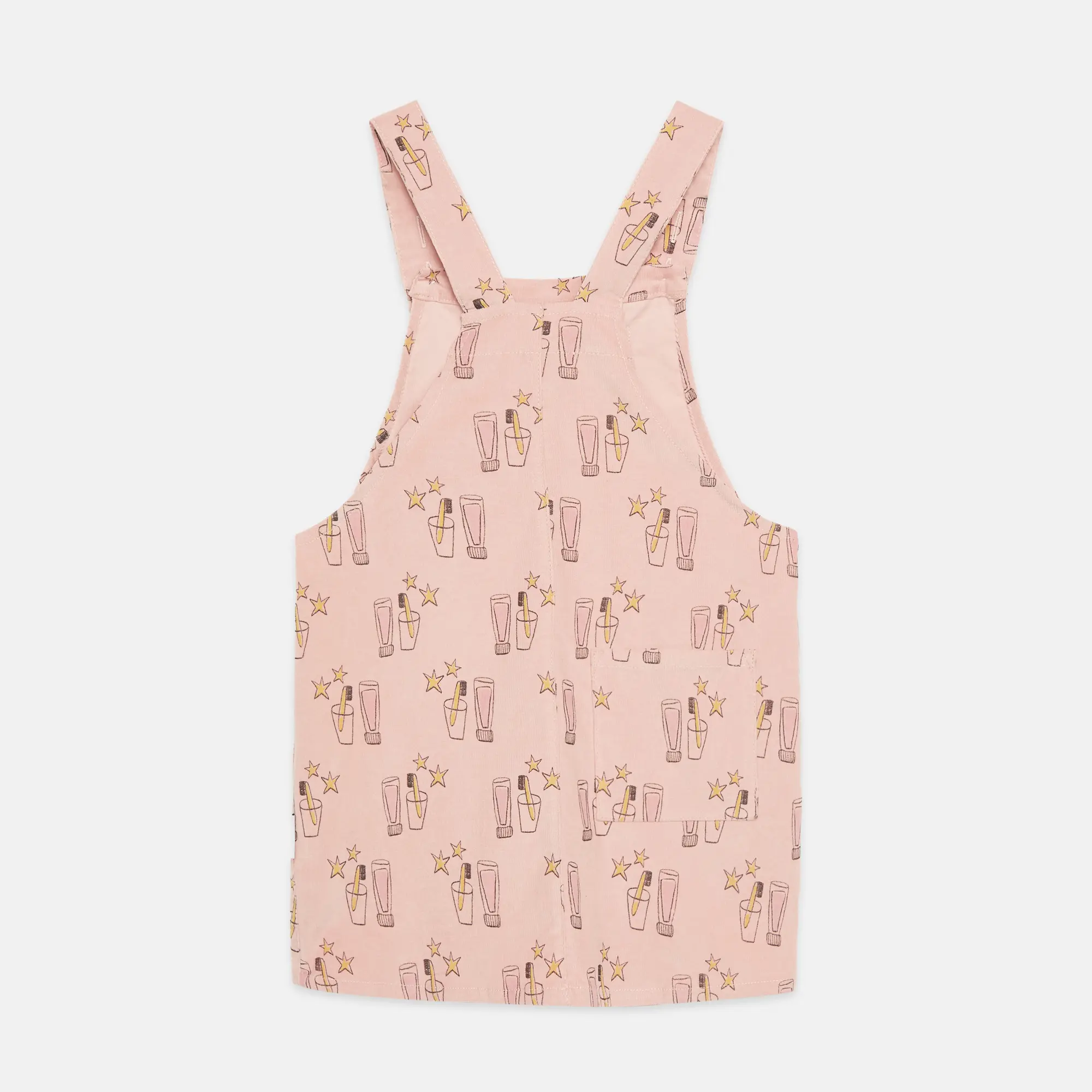 Magic toothbrush corduroy dress