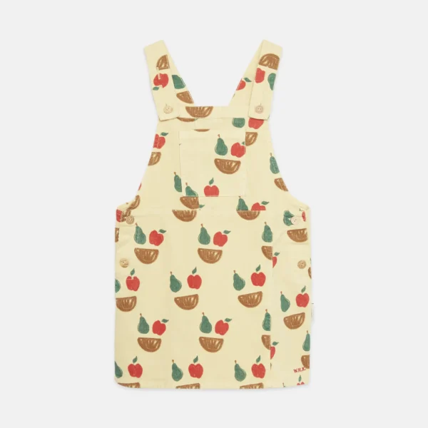 Fruity corduroy dress