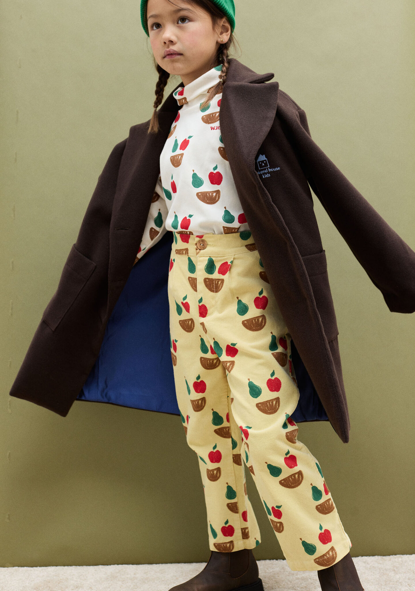Fruity all over pants