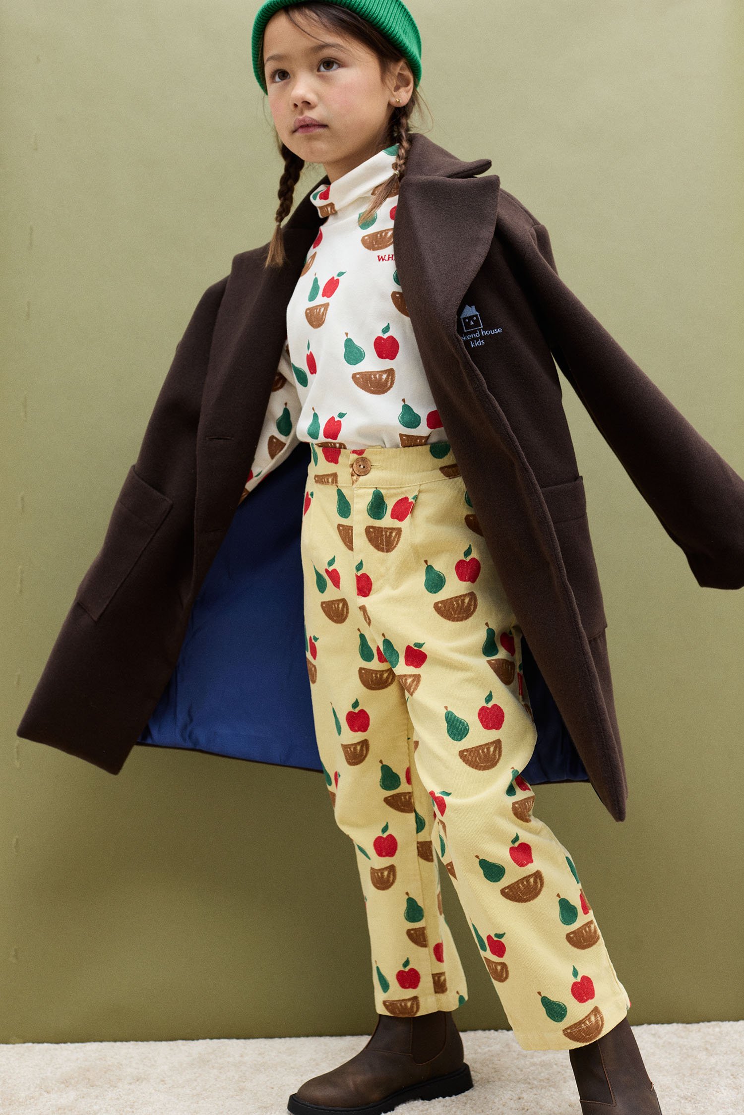 Fruity all over pants