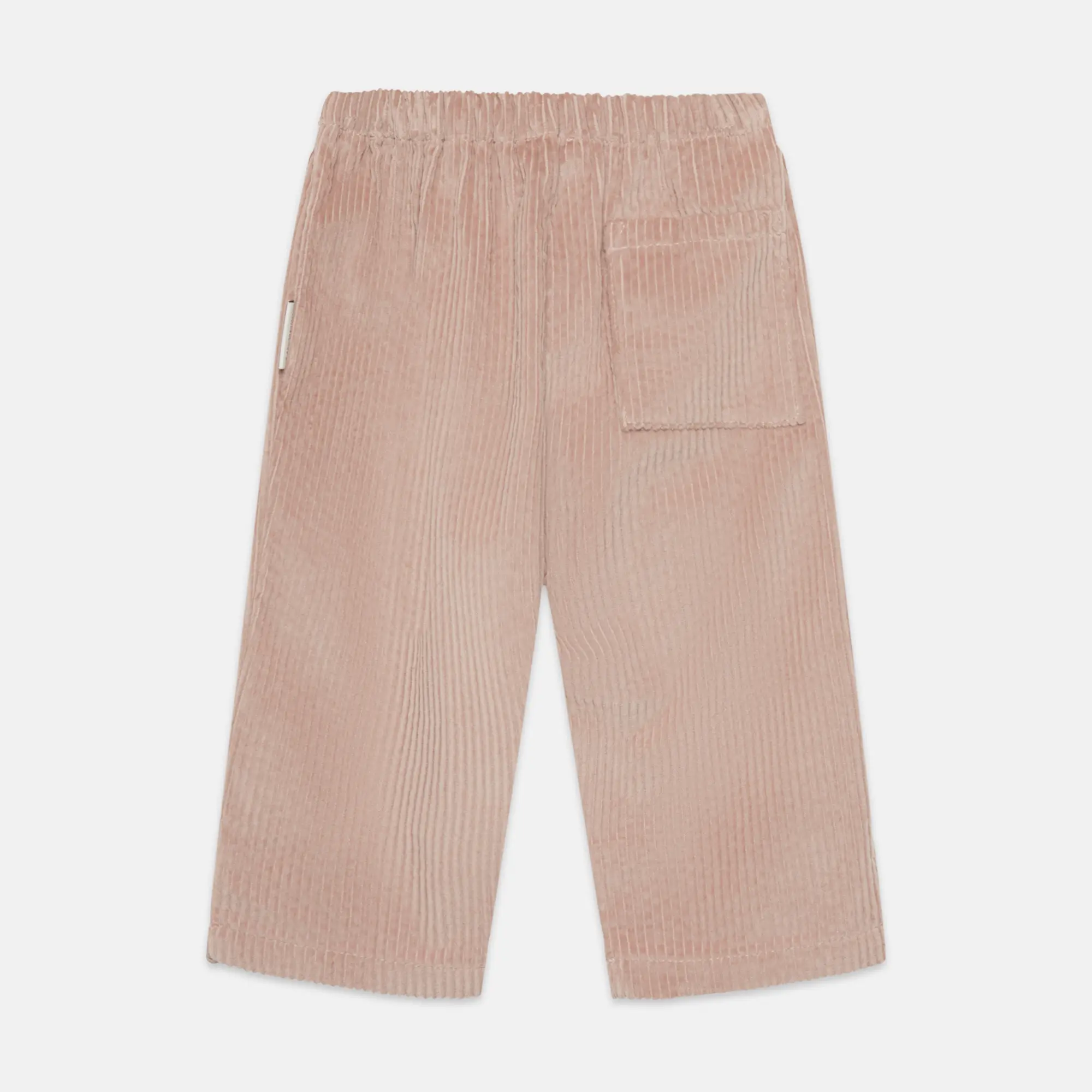 Magic toothbrush corduroy baby pants (pink)