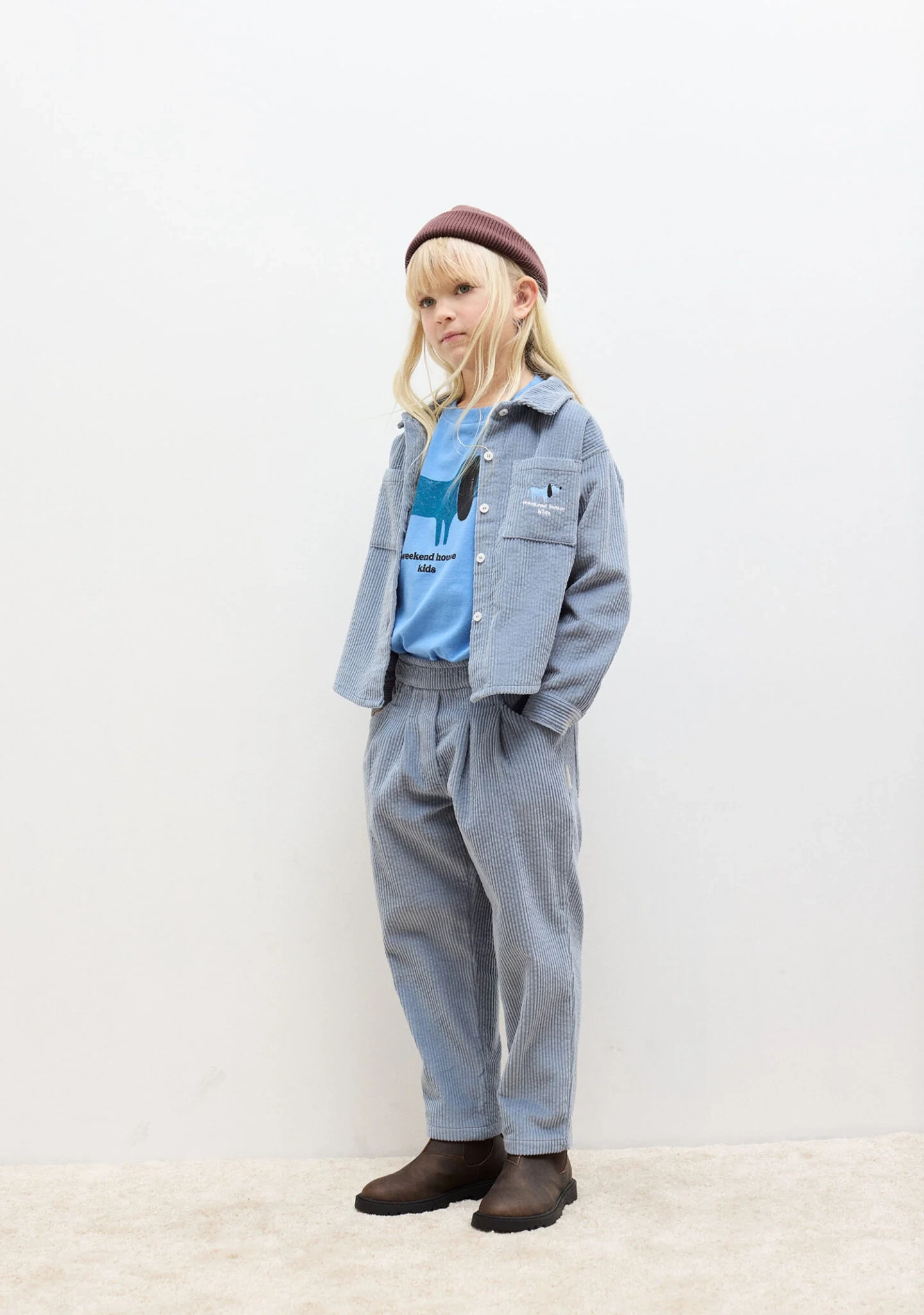 Blue Dog corduroy shirt
